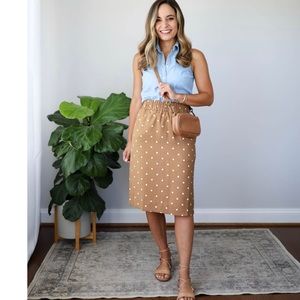 J. Crew Pull on skirt NWOT